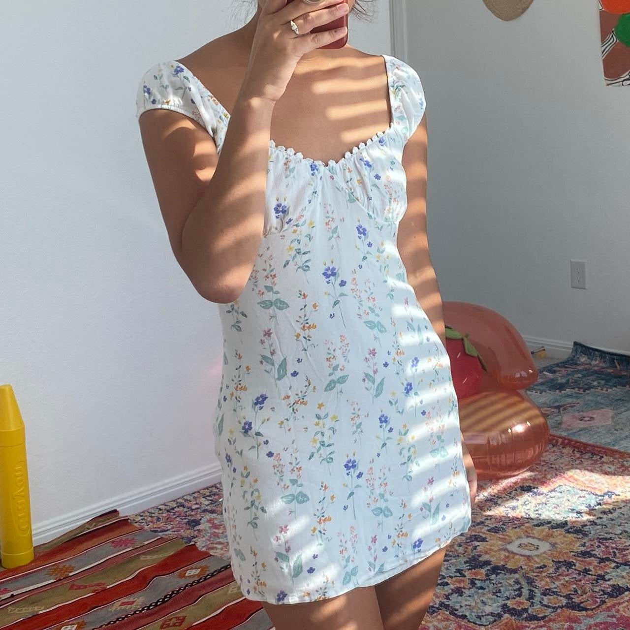 Milkmaid Mini Dress