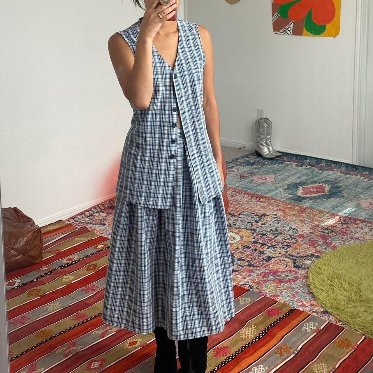 Vintage Plaid Set