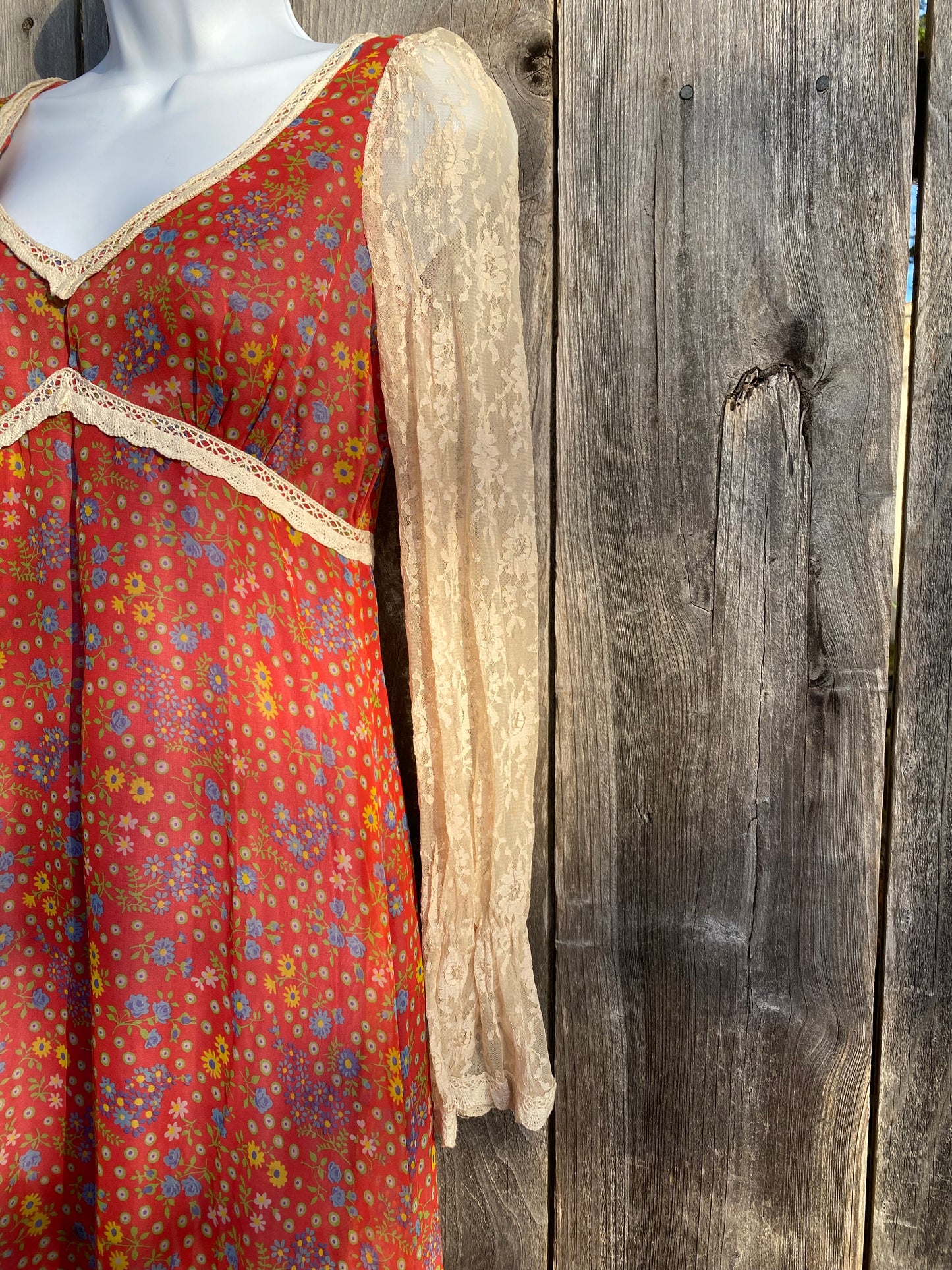 A) 70s Prairie Dress