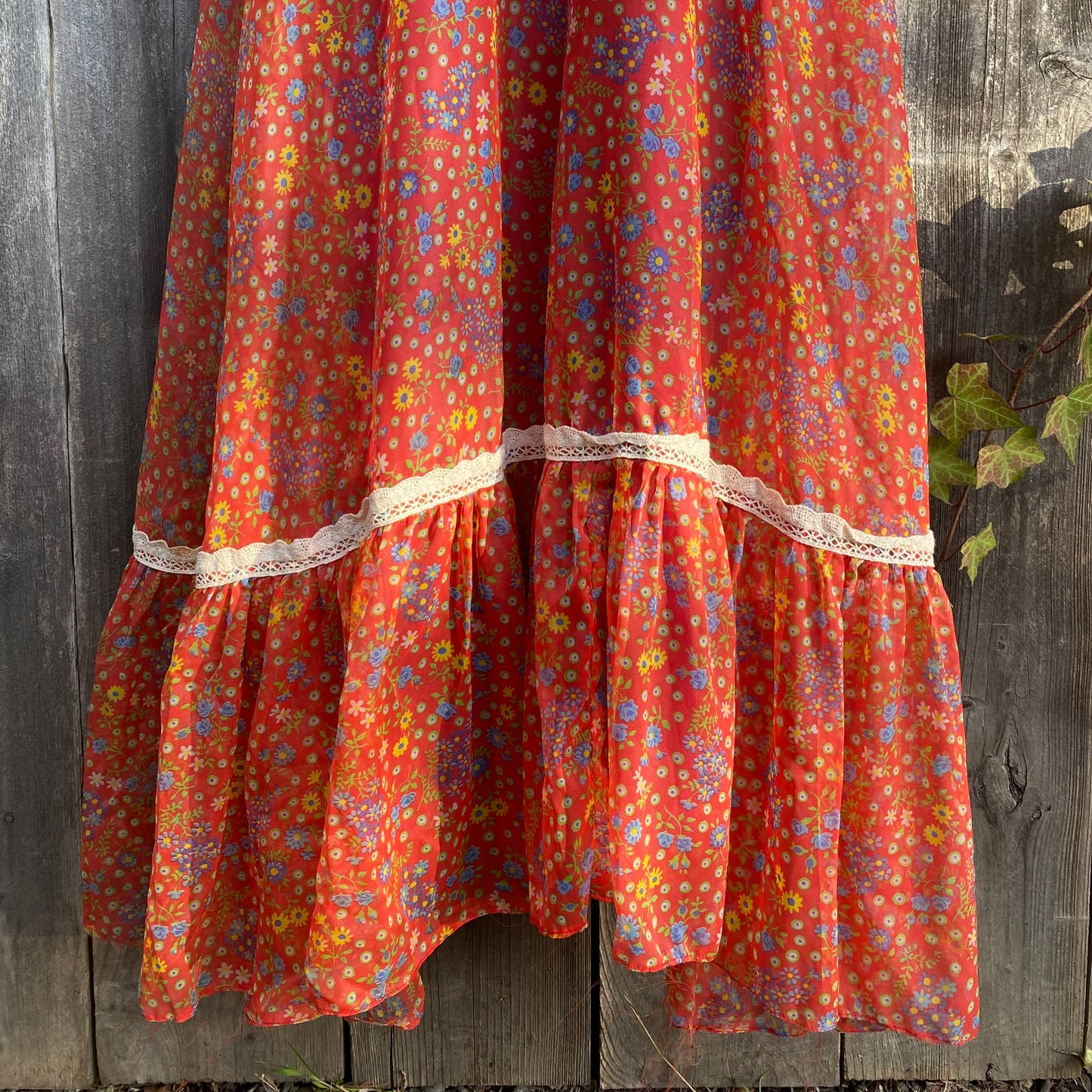 A) 70s Prairie Dress