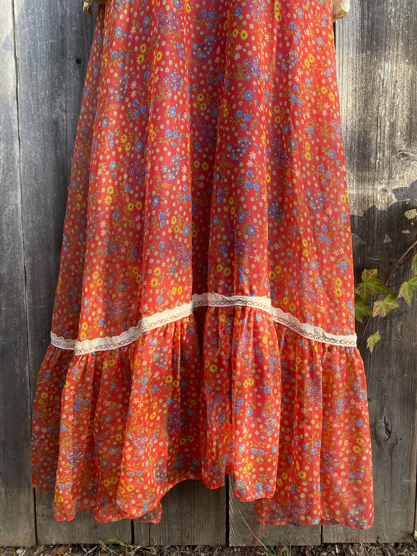 A) 70s Prairie Dress