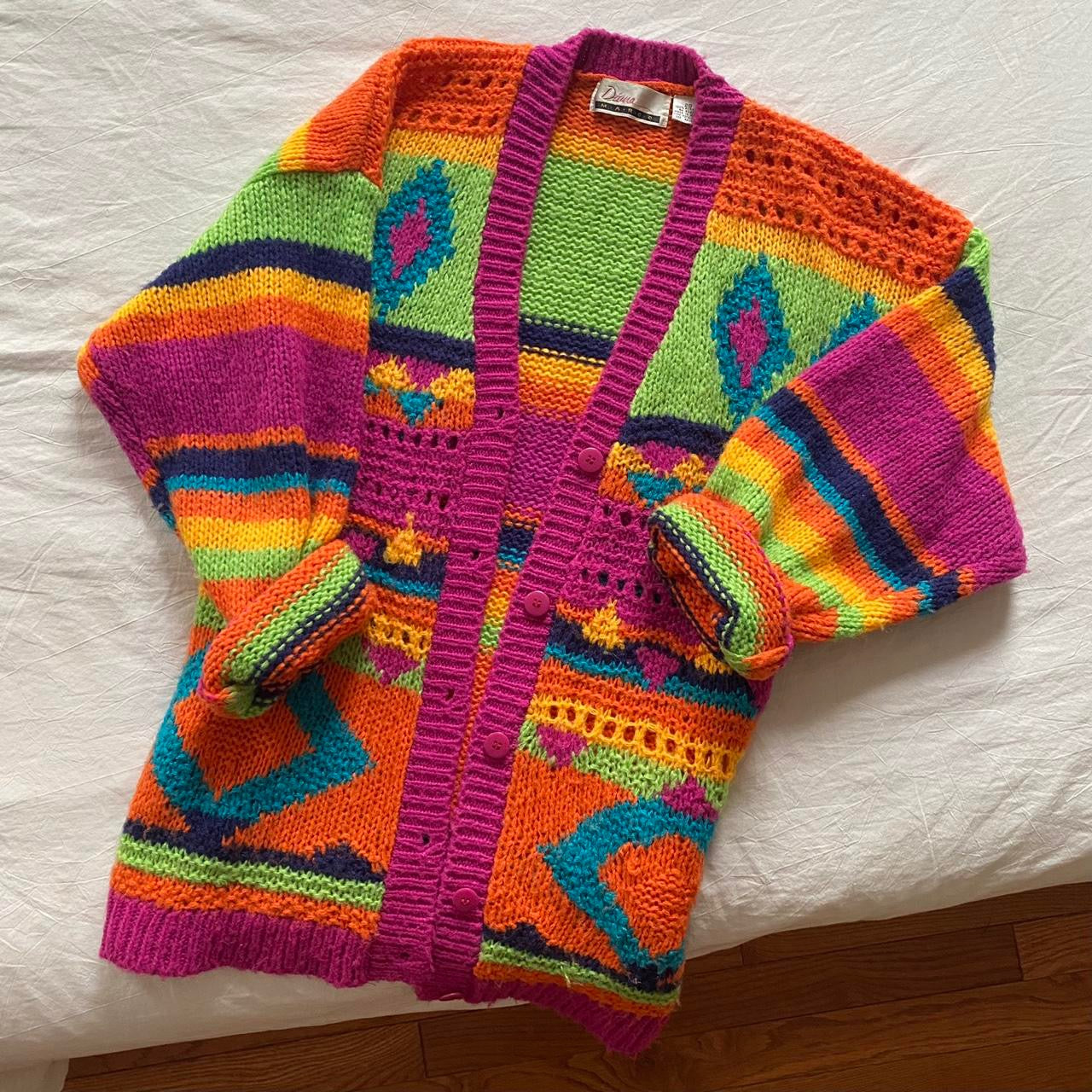 Skittle Colored Cardigan