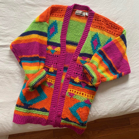 Skittle Colored Cardigan