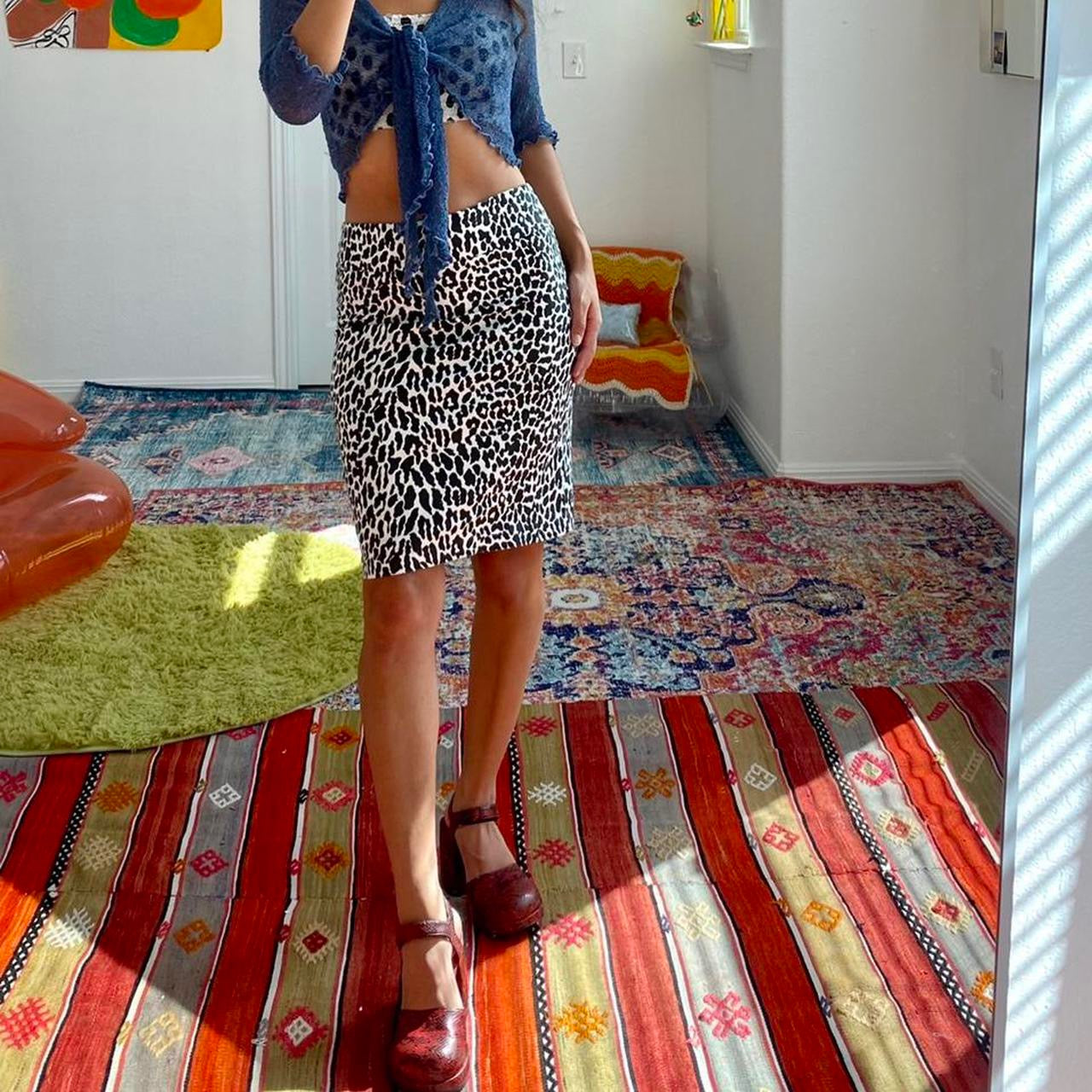 Leopard Skirt